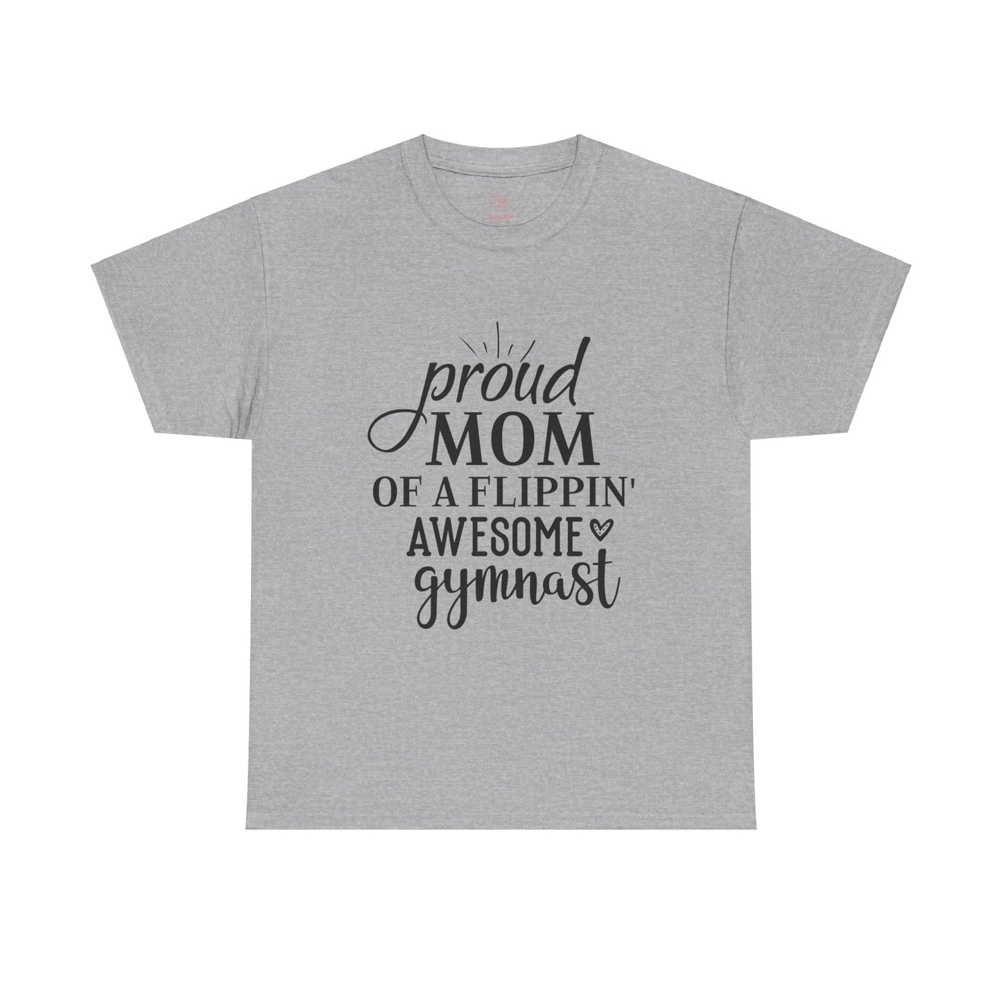 "Gymnast Mom" - Unisex Heavy Cotton Tee