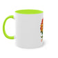 "Rainbow Flower" - Two Tone Mug