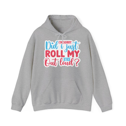 "Sarcastically Funny Hooded Sweatshirt:- Hoodie