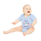 "Happy Easter" - Baby Organic Short Sleeve Bodysuit