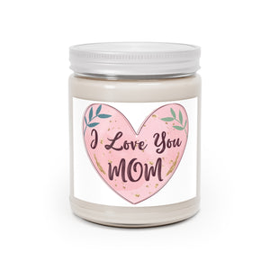 "Blooming Love: Luxurious Scented- Scented Candle