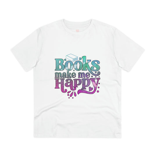 "Books make me happy" - Literary Loving - T-Shirt