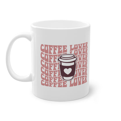 "Coffee Lover" - Ceramic 11oz Mug