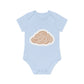 "Adorable and Organic: Baby Short Sleeve Bod- Baby Organic Short Sleeve Bodysuit