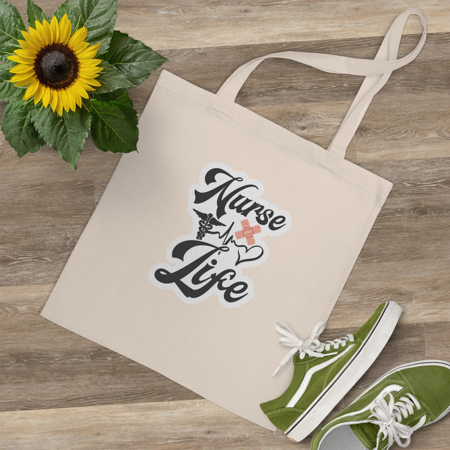 "Nurse Life Essentials Tote: Stylish and- Tote Bag