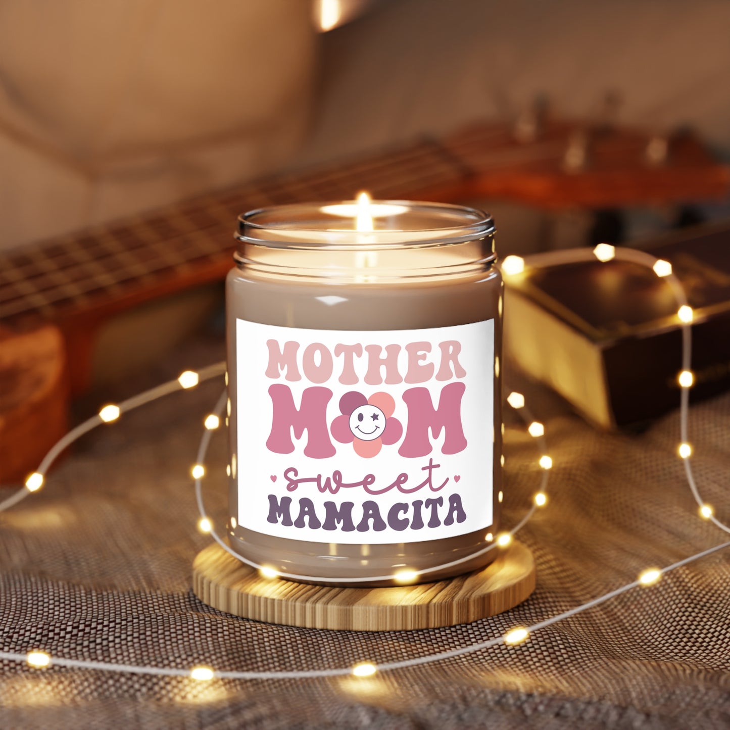 "Mother's Day Bliss: Lavender-infused- Scented Candle