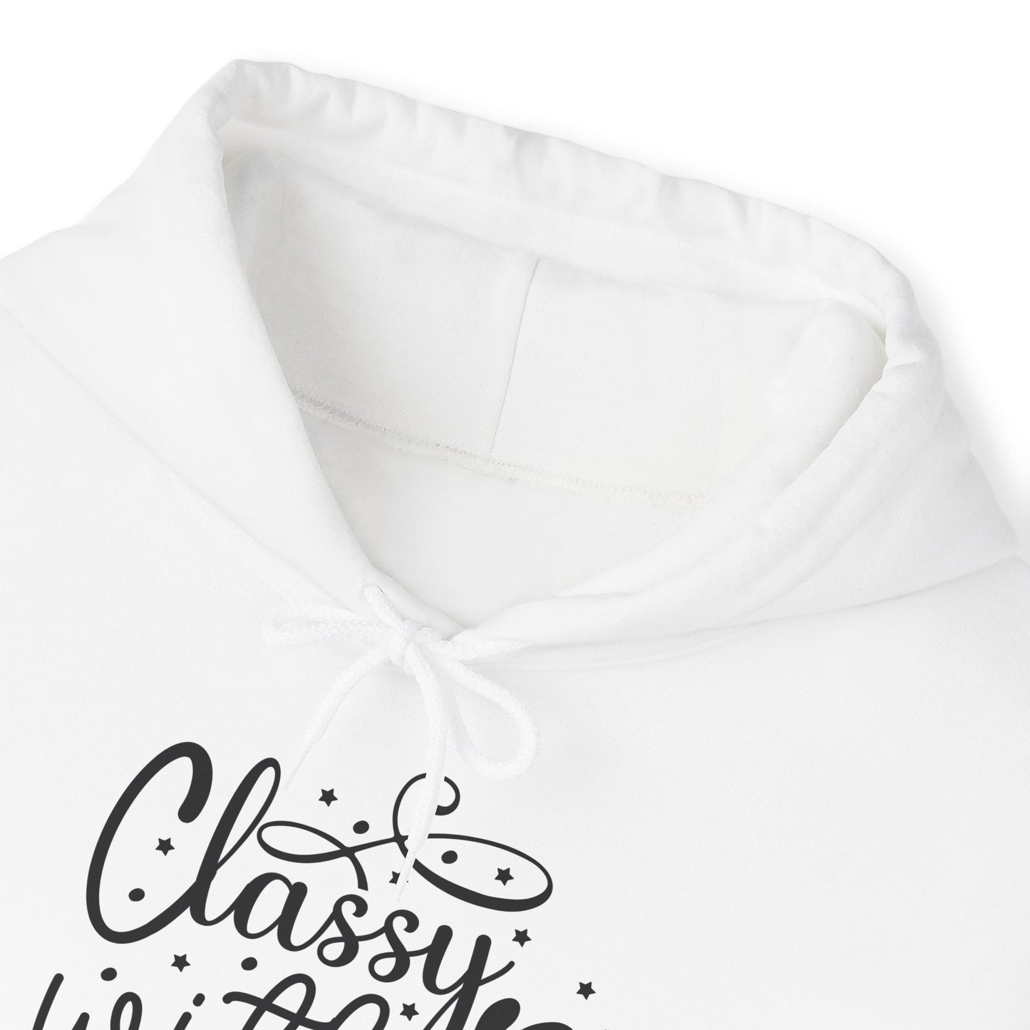 "Classy with a savage side" - Sass Master Hooded Sweatshirt - Hoodie