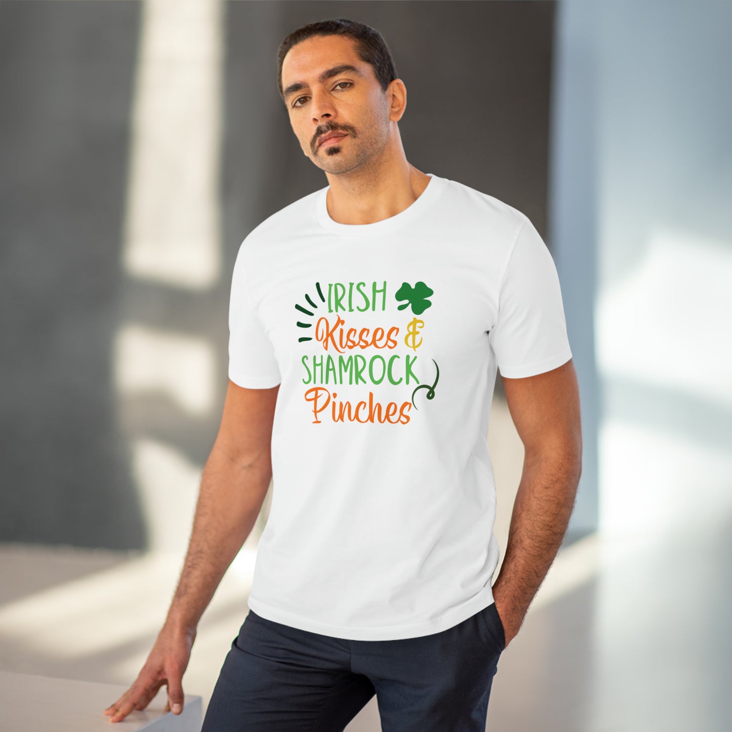 "Irish Kisses, Shamrock Pinches" St. Patrick's Day - T-Shirt