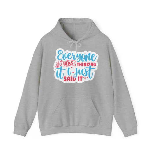 "Sarcastic Style: Funny Quote Hooded- Hoodie