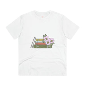 "Bookworm Chic: Literary Lover Graphic Tee"- T-Shirt