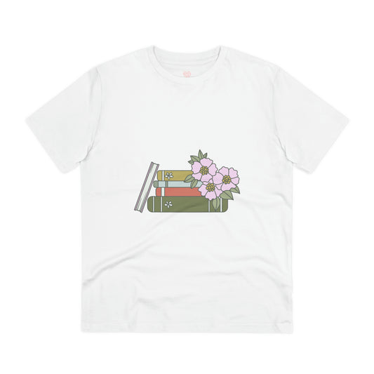 "Bookworm Chic: Literary Lover Graphic Tee"- T-Shirt