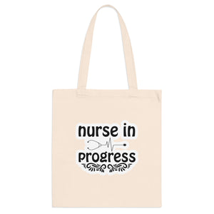 "Carry Your Caring Heart: Nurse T- Tote Bag