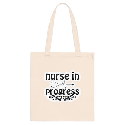 "Carry Your Caring Heart: Nurse T- Tote Bag