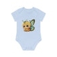 "Organic Cutie: Baby Short Sleeve Bod- Baby Organic Short Sleeve Bodysuit