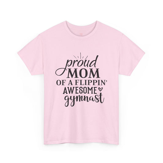 "Gymnast Mom" - Unisex Heavy Cotton Tee