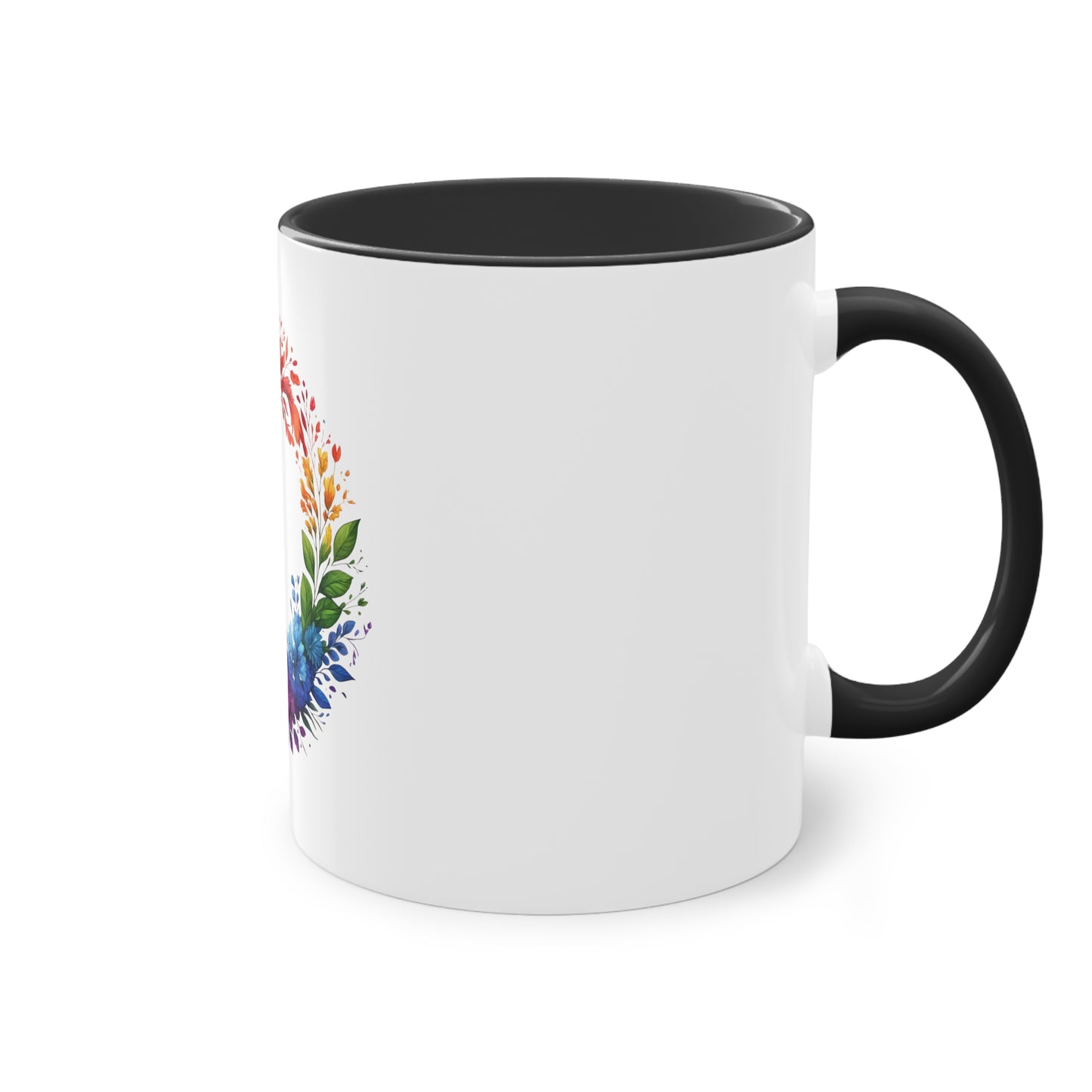 "Rainbow Pride" - Two Tone Mug