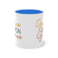 "Grace Upon Grace" - Christian Love - Two Tone Mug