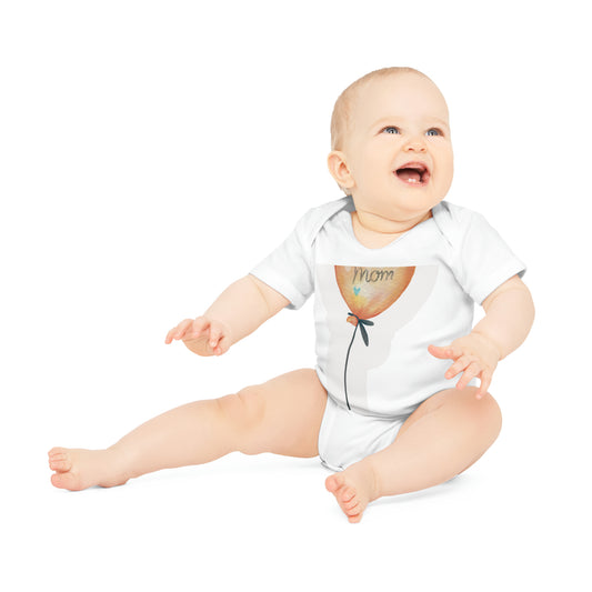 "Sweet Dreams Baby Organic Short Sleeve Bodysuit- Baby Organic Short Sleeve Bodysuit