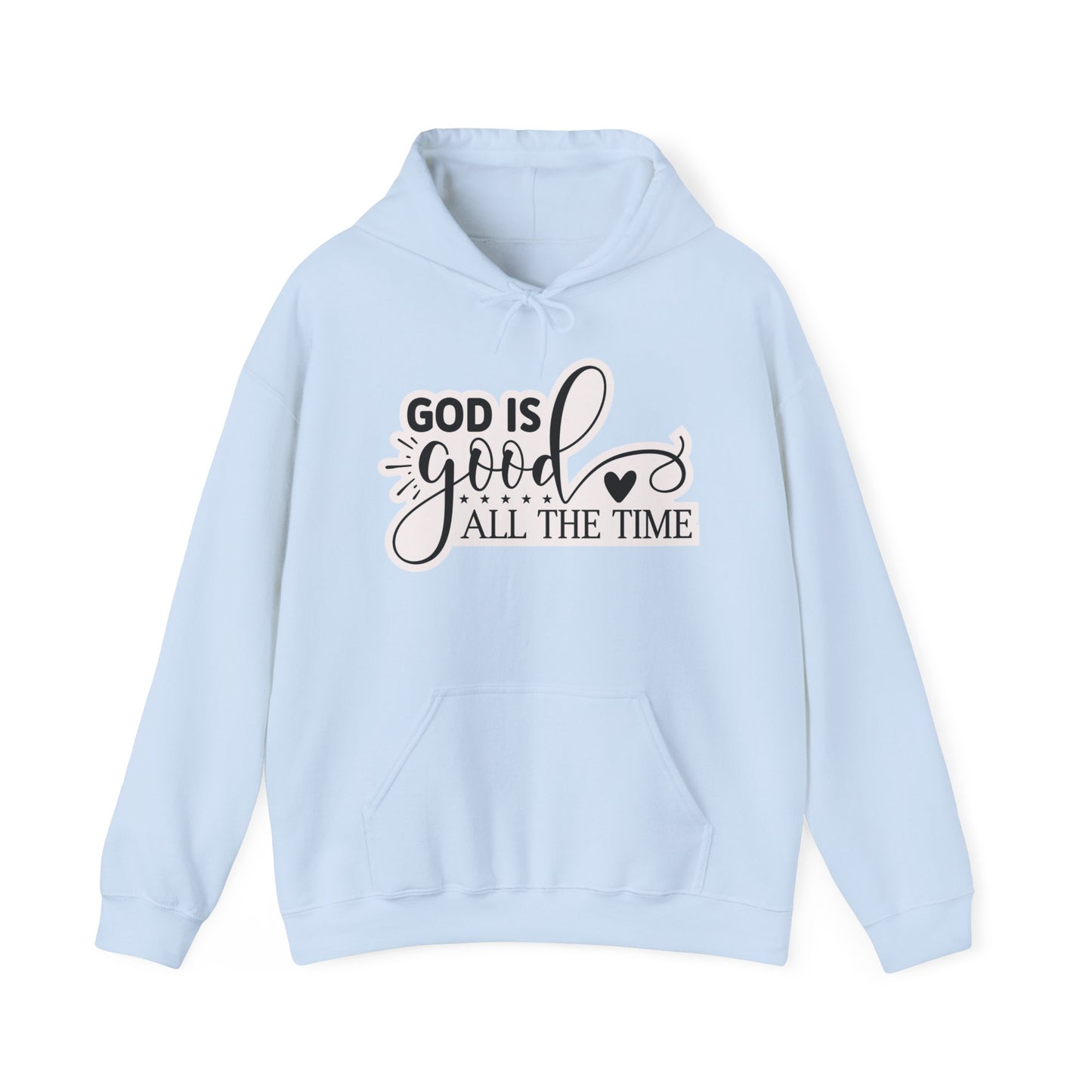 "Faith-filled Comfort: Christian Quote Hooded- Hoodie