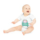 "Happy Easter" - Baby Organic Short Sleeve Bodysuit