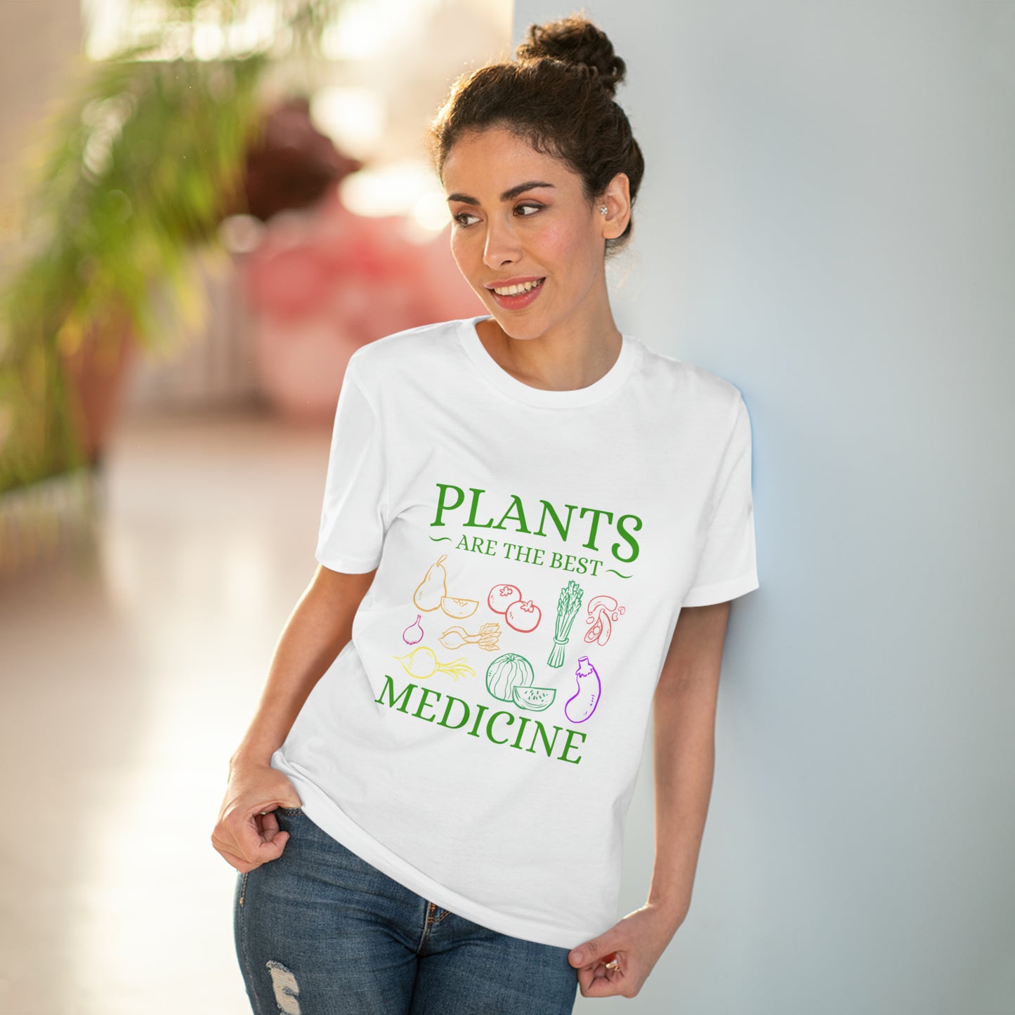 "Plants are the best medicine"- T-Shirt