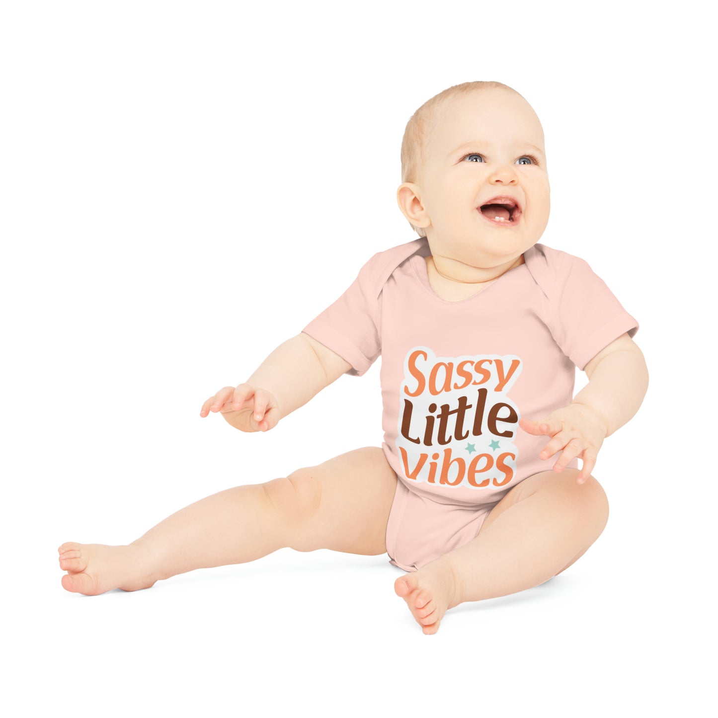 "Cuddly Critter Collection: Organic Short Sleeve- Baby Organic Short Sleeve Bodysuit