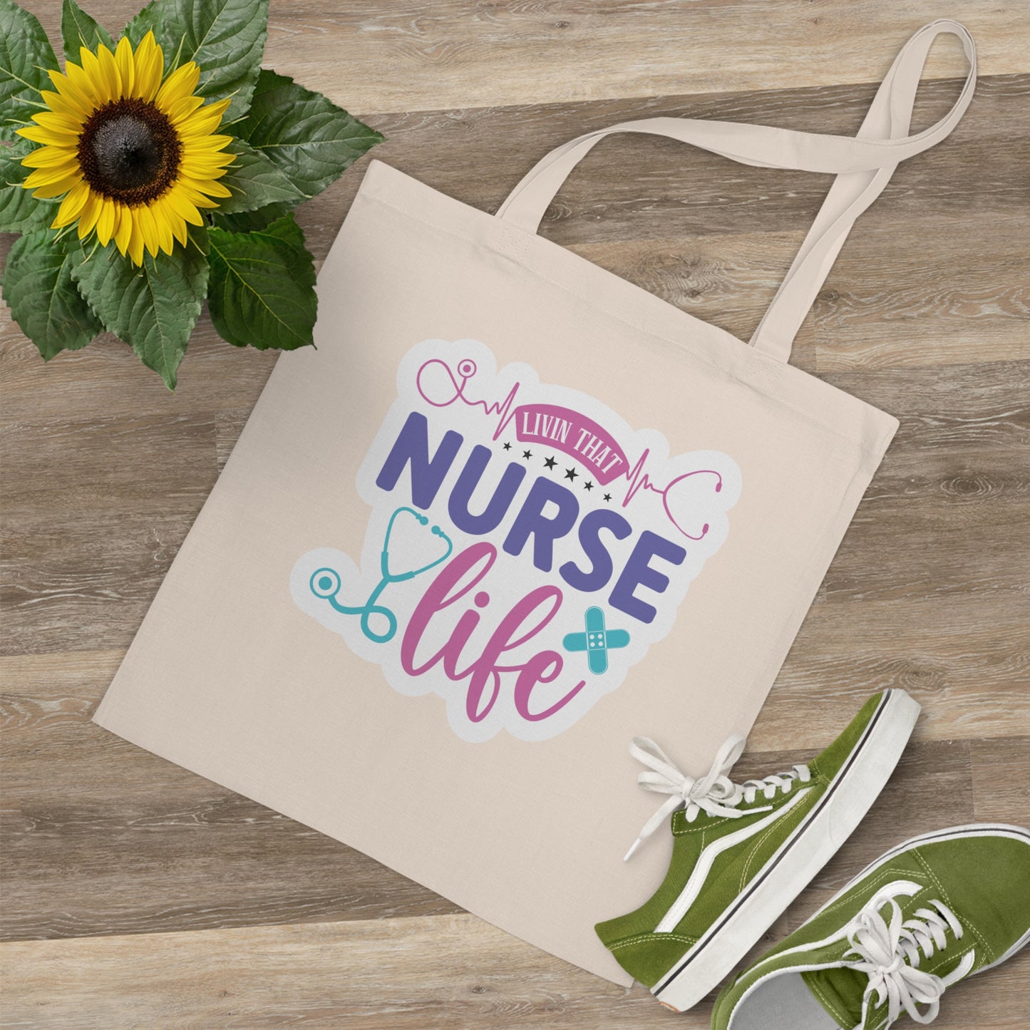 "Carry Compassion Everywhere Nurse Tote Bag- Tote Bag