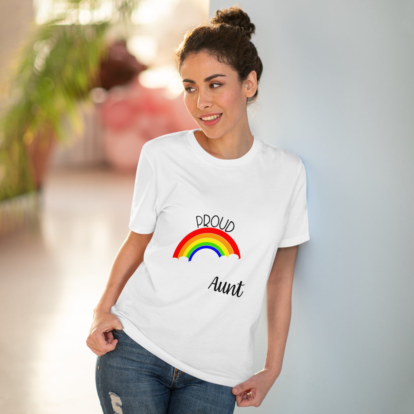 "Proud Aunt Pride Tee"- T-Shirt