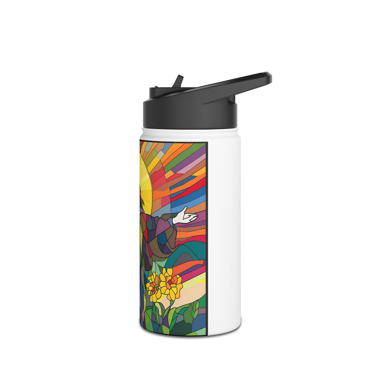 "Jesus Abstract" - Stainless Steel Tumbler