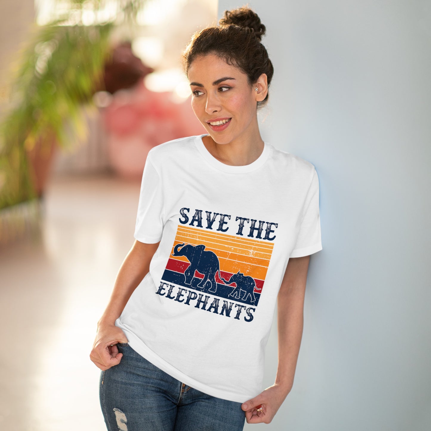 "Safe the Elephants"- T-Shirt