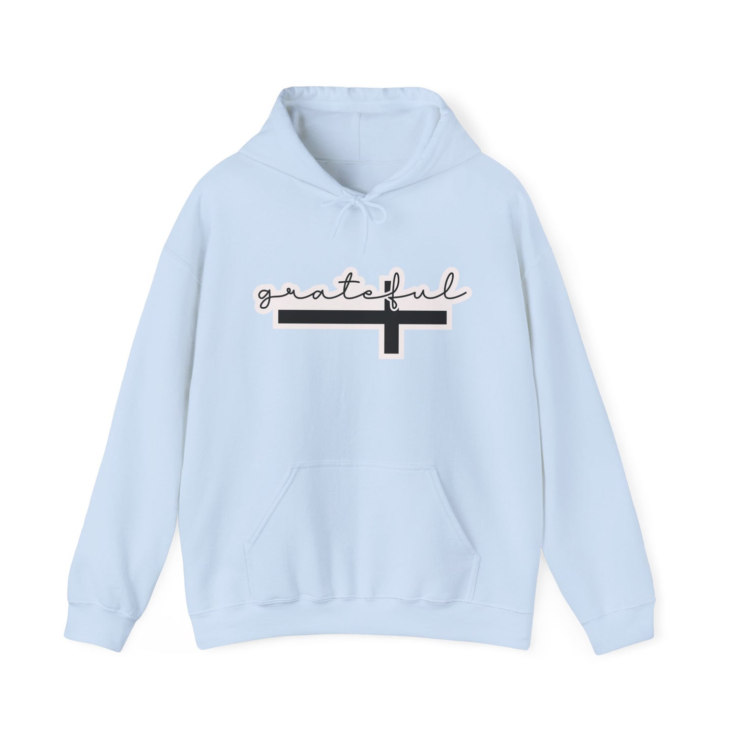 "Faith-filled Comfort: Christian Quote Hooded- Hoodie