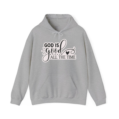 "Faith-filled Comfort: Christian Quote Hooded- Hoodie