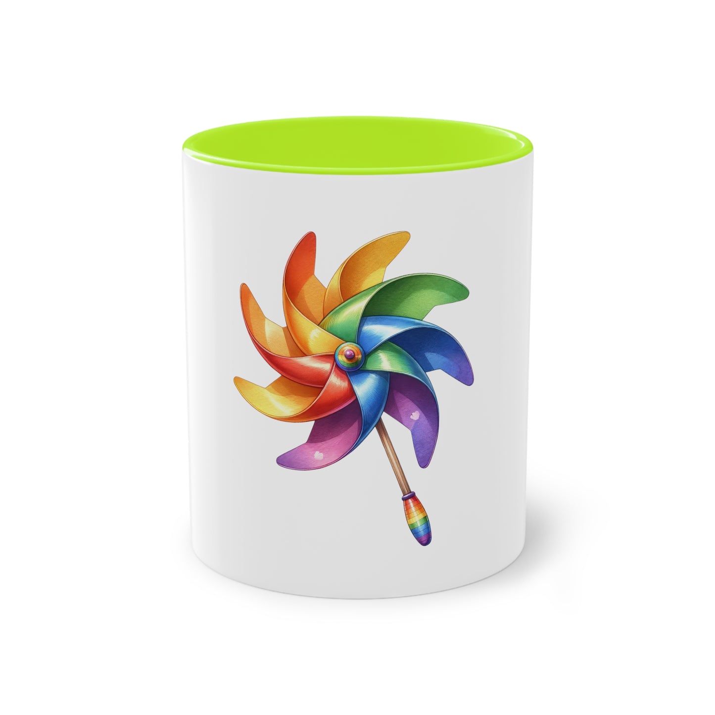 "Rainbow Pride" - Two Tone Mug