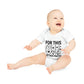 "For this child we have prayed" - Baby Organic Short Sleeve Bodysuit