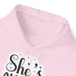 "She's Always Sarcastic" - Classic Comfort with a Side of Sass - Hoodie