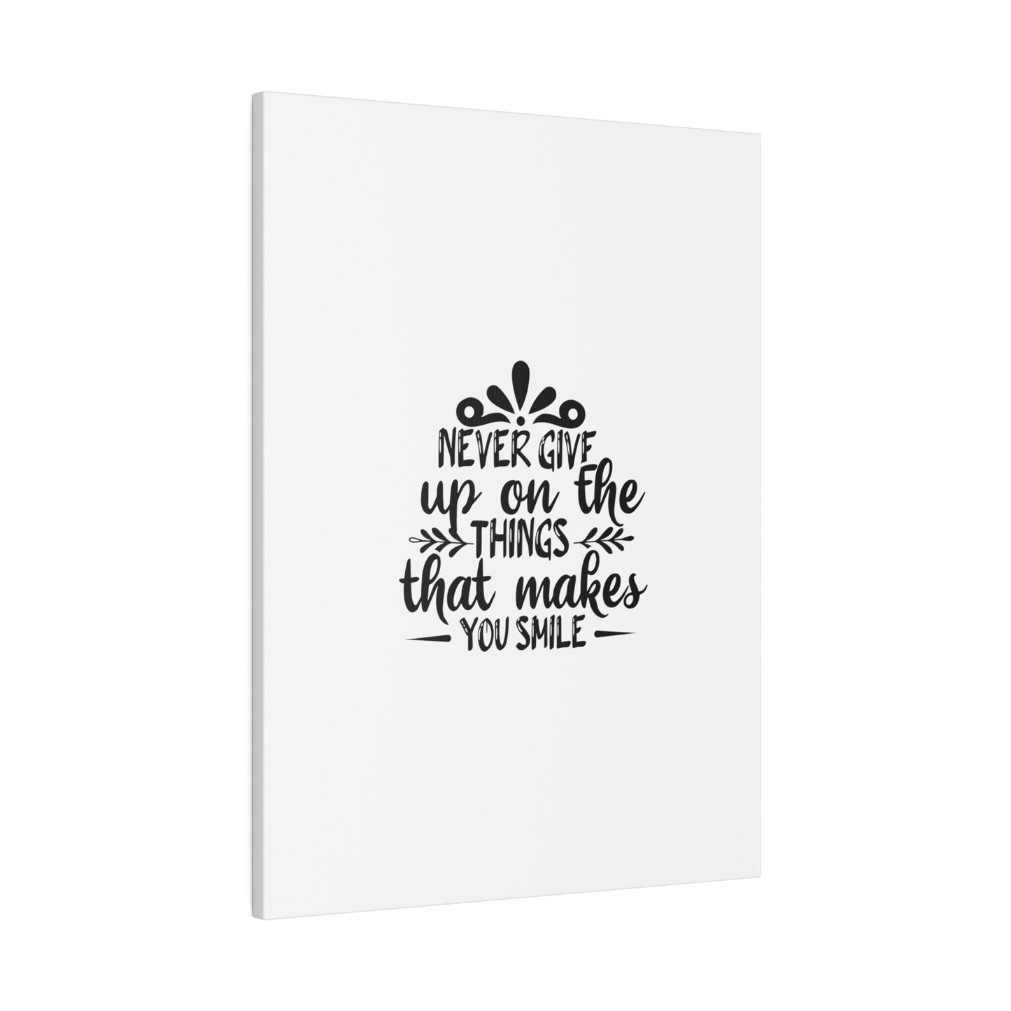 "Motivational Quote Canvas Art Print"- Quote Canvas