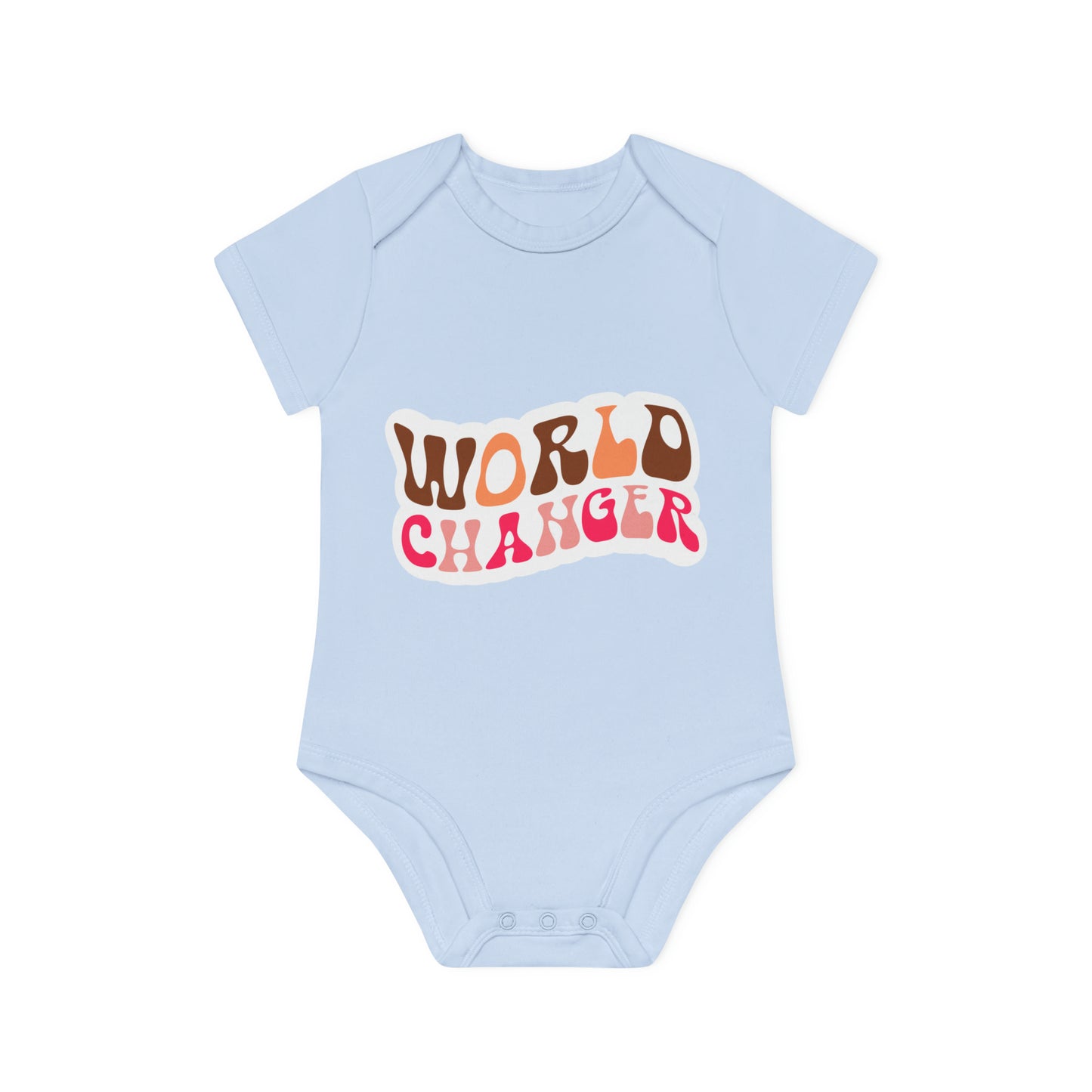 "Adorable Organic Short Sleeve Bodysuit for- Baby Organic Short Sleeve Bodysuit