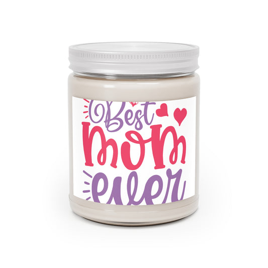 "Lovely Mom: Floral Scented Candle- Scented Candle