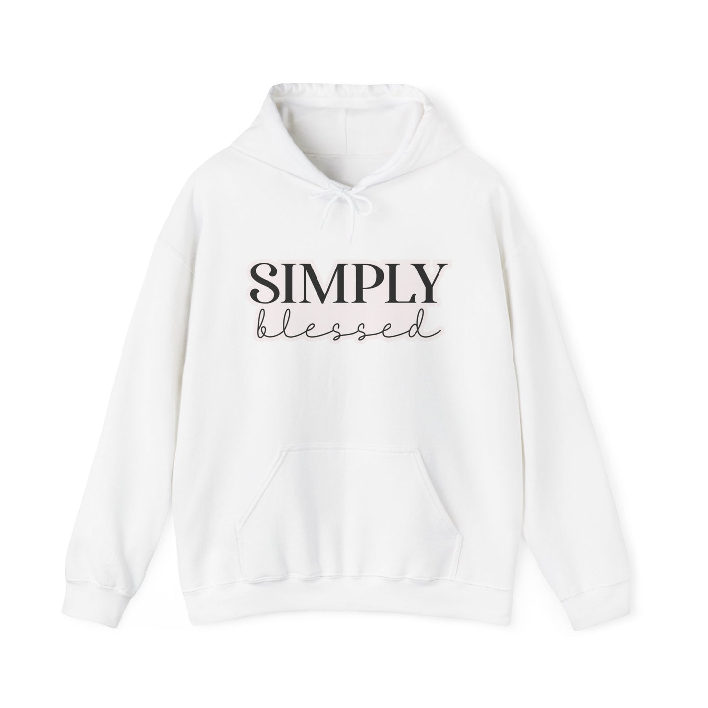 "Heavenly Comfort - Christian Quote Hooded Sweat- Hoodie