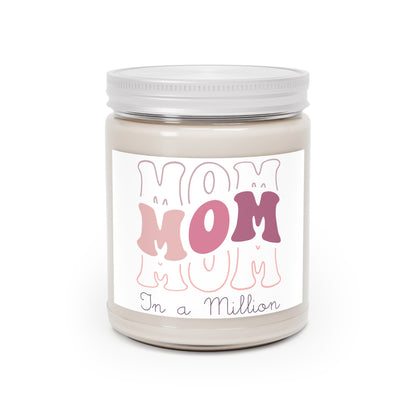 "Mom's Bliss: Lavender Vanilla Scent- Scented Candle