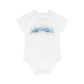 "Love Mom" - Baby Organic Short Sleeve Bodysuit