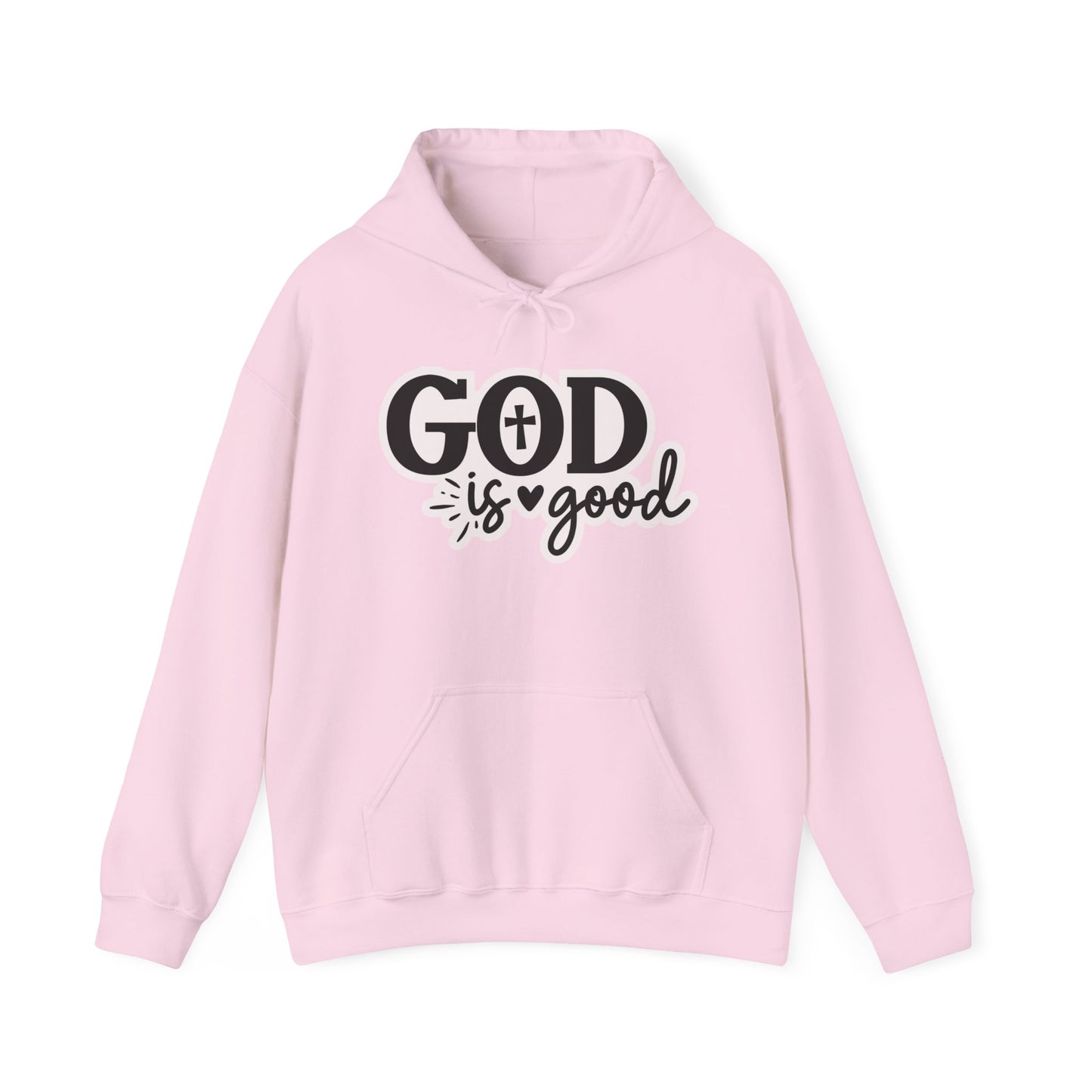 "Faithful Comfort: Christian Quote Hooded- Hoodie