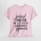 "Gymnast Mom" - Unisex Heavy Cotton Tee