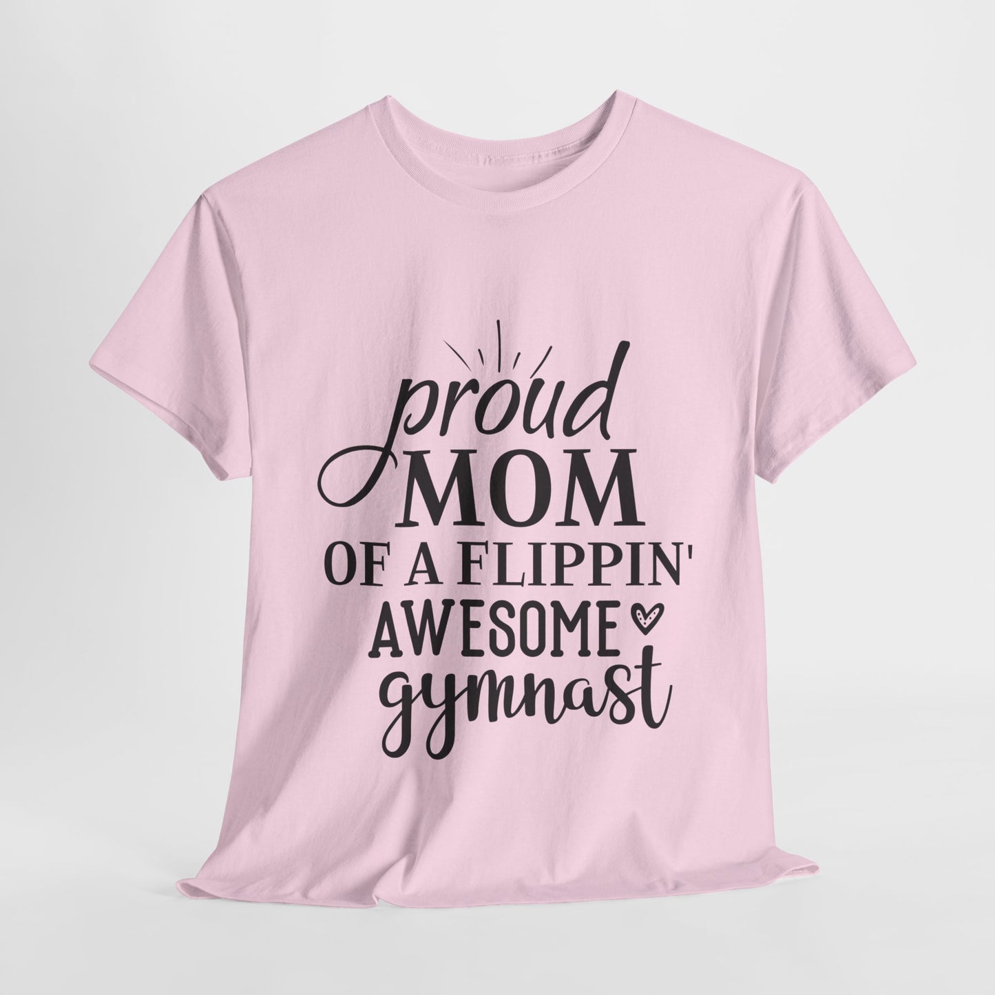 "Gymnast Mom" - Unisex Heavy Cotton Tee