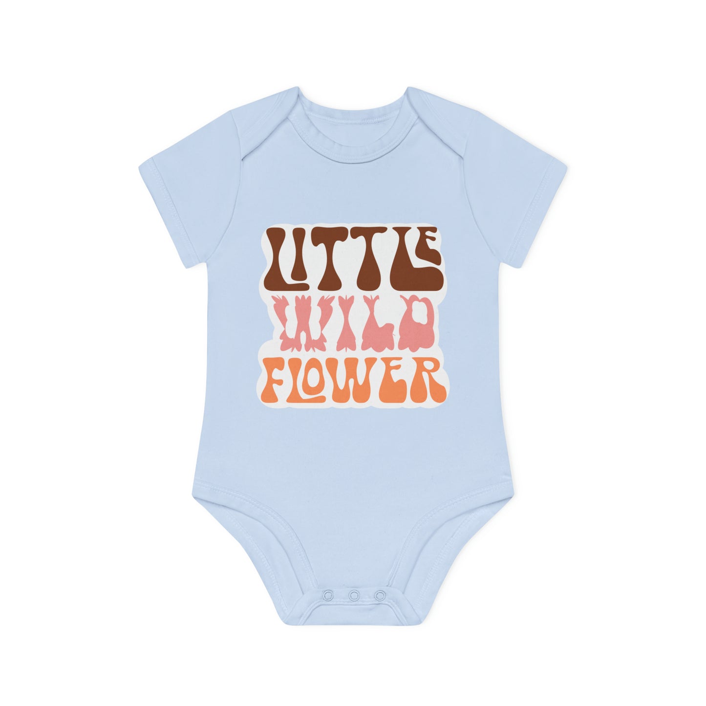 "Organic Cutie: Adorable Baby Short- Baby Organic Short Sleeve Bodysuit