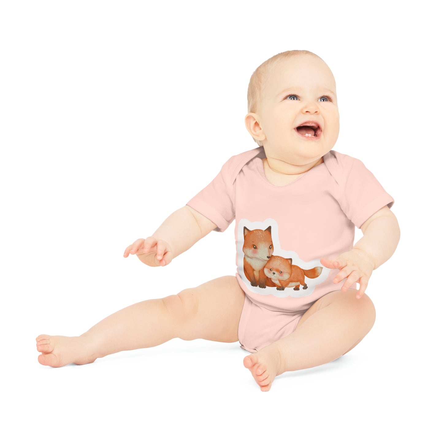 "Sweet Dreams Baby Organic Short Sleeve Bodysuit- Baby Organic Short Sleeve Bodysuit