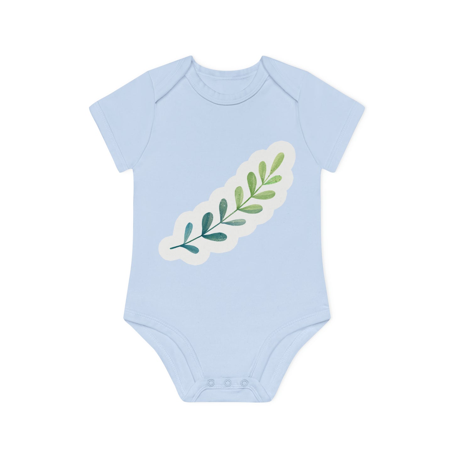 "Organic Cutie Pie Baby Short Sleeve Bod- Baby Organic Short Sleeve Bodysuit