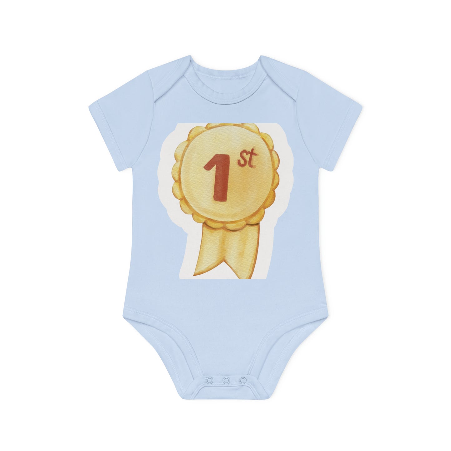 "Adorable Eco-Friendly Baby Bodysuit- Baby Organic Short Sleeve Bodysuit