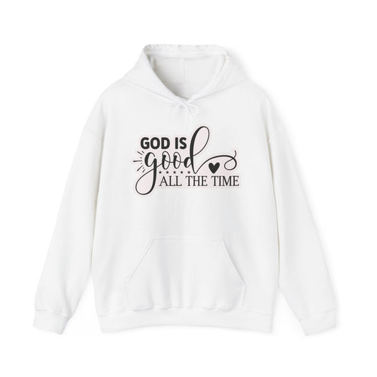 "Faith-filled Comfort: Christian Quote Hooded- Hoodie