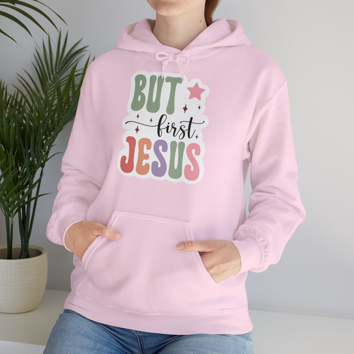 "But first Jesus" - Christian Love - Hoodie